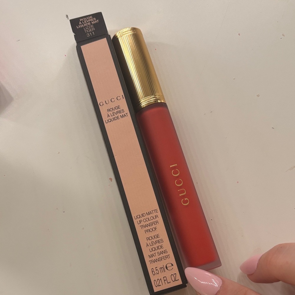 Gucci Rouge à Lèvres Liquid Matte in Lizzie Tiger